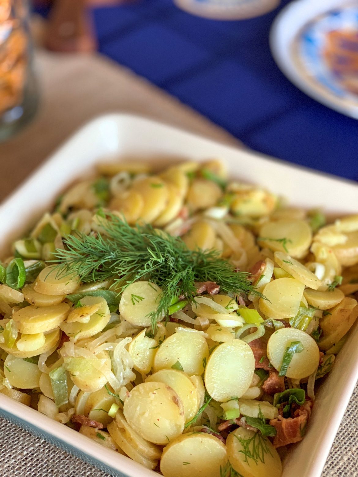 Bavarian Potato Salad (Kartoffelsalat) – The Tiny Fairy
