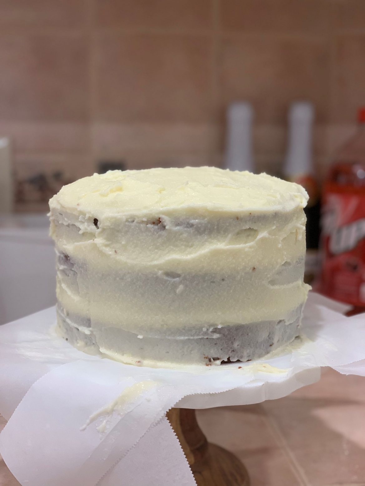 Gingerbread Cake With Mascarpone Cream Cheese Frosting The Tiny Fairy