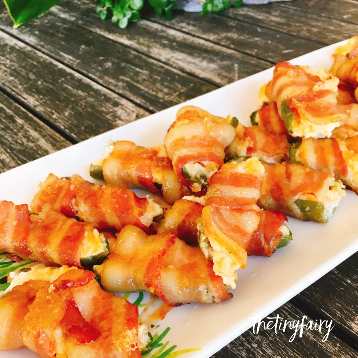 Maple & Brown Sugar BaconWrapped Jalapeño Poppers The Tiny Fairy