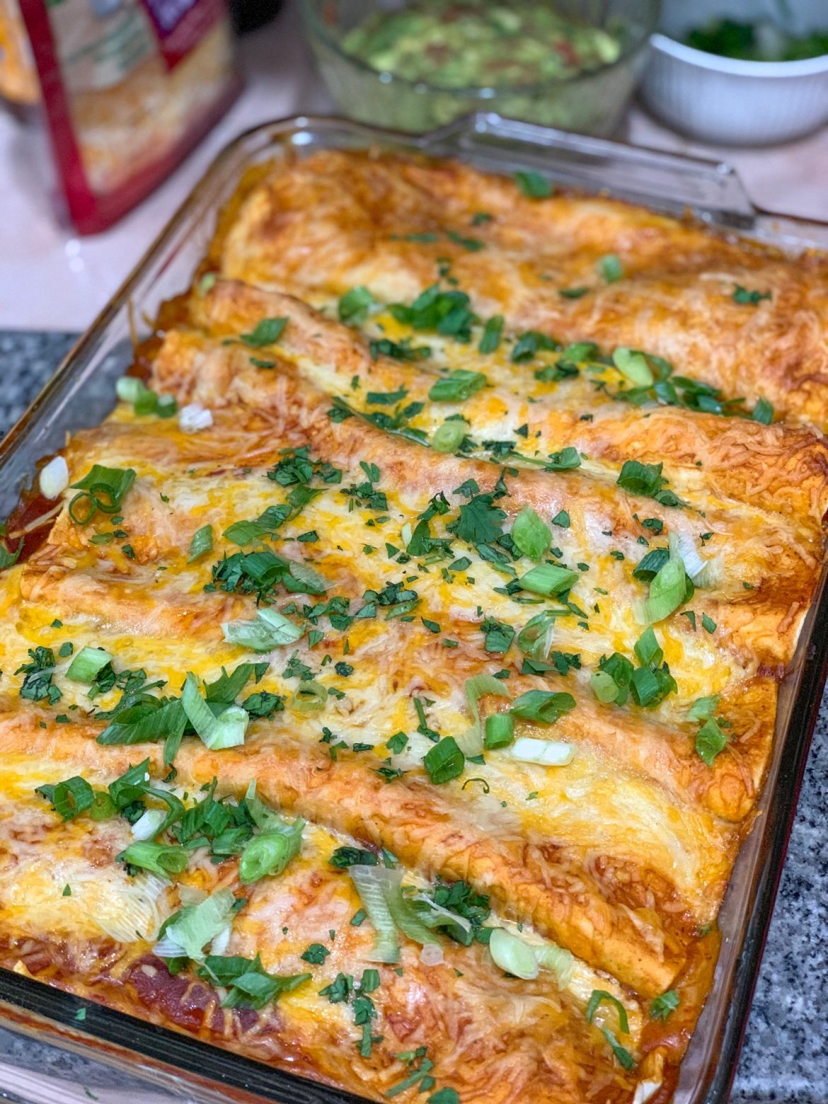 Amazing Chicken Enchiladas – The Tiny Fairy