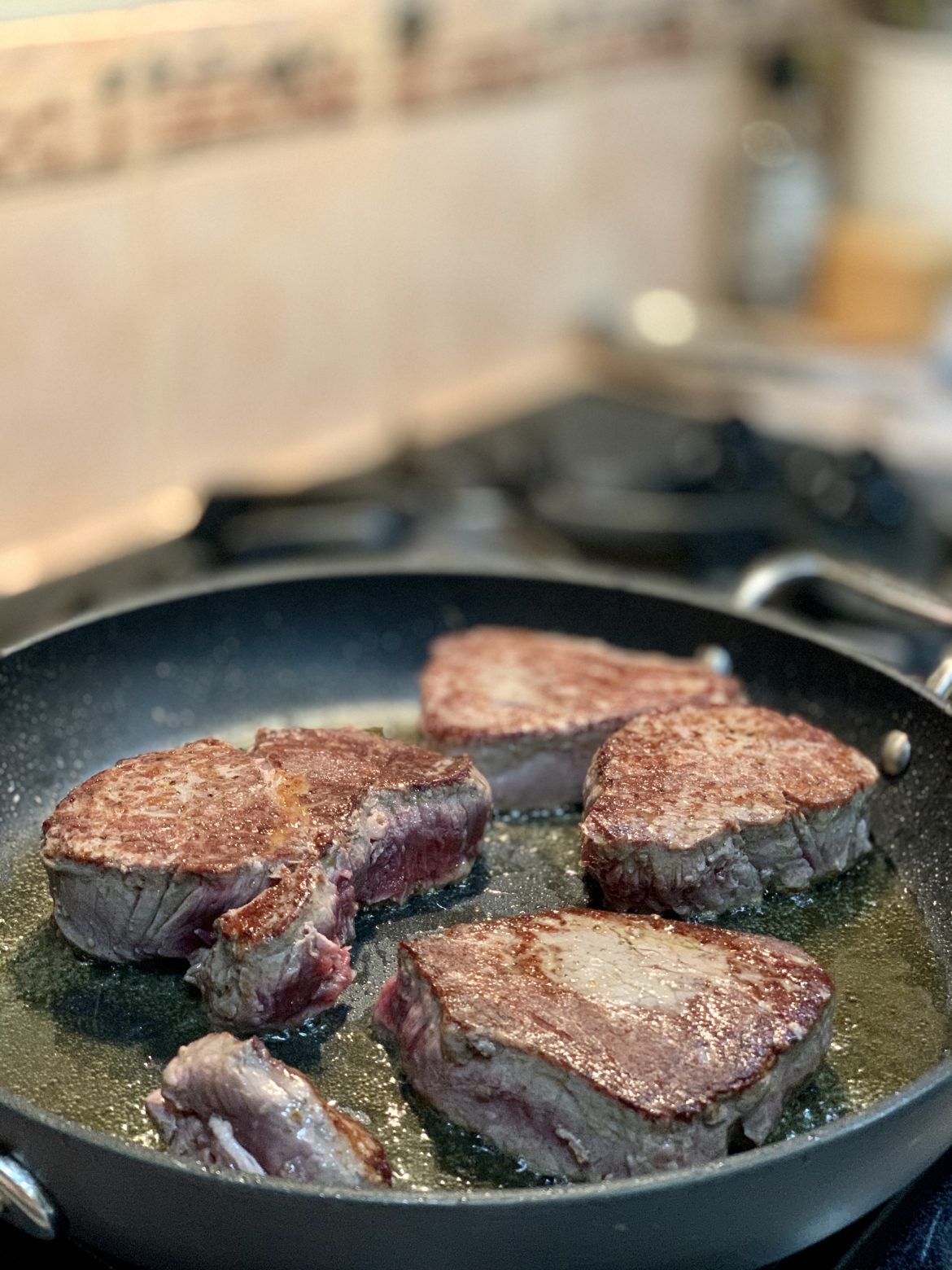 Garlic & Rosemary Buttered Filet Mignon – The Tiny Fairy