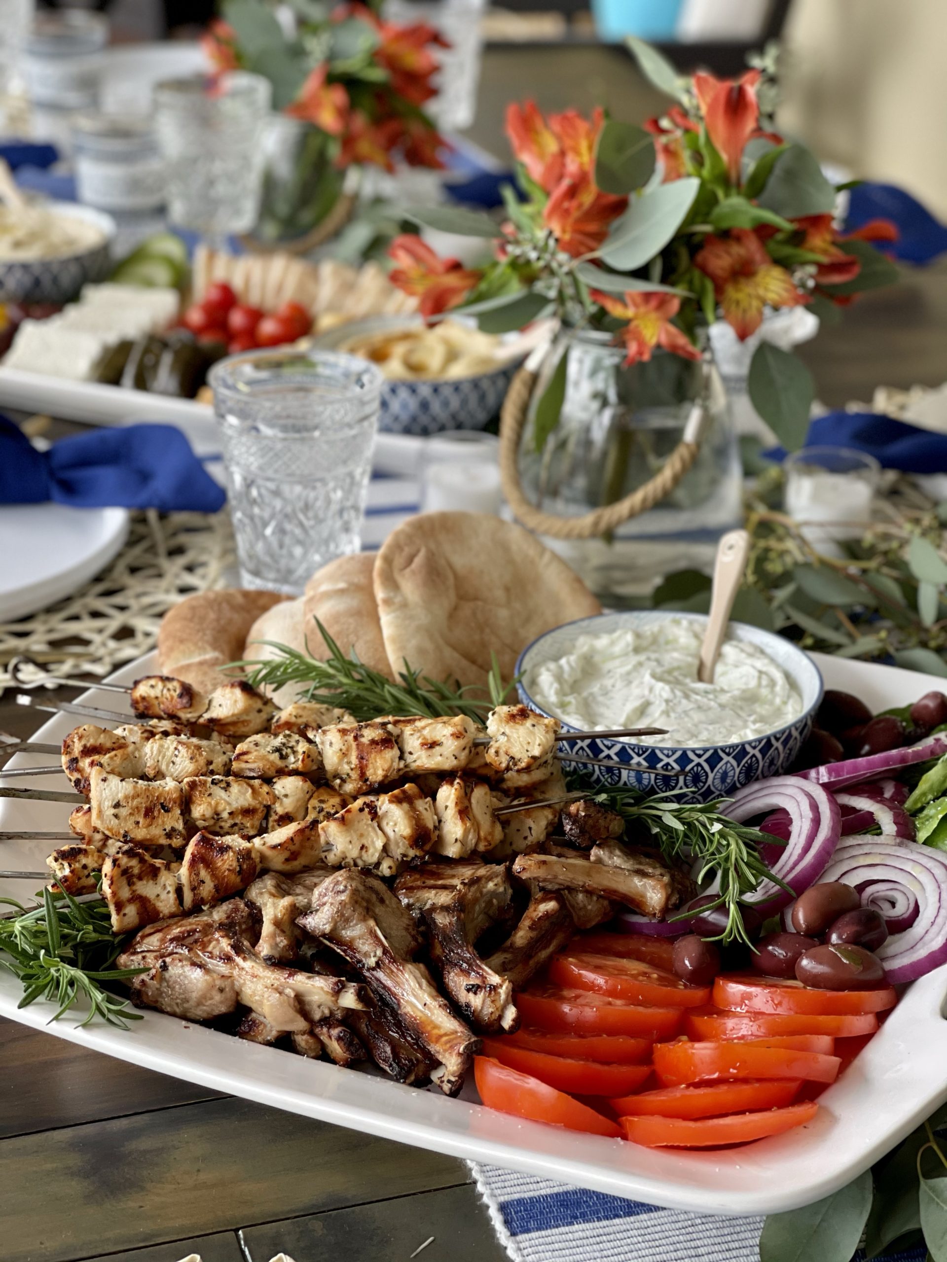 Greek Dinner Party – The Tiny Fairy
