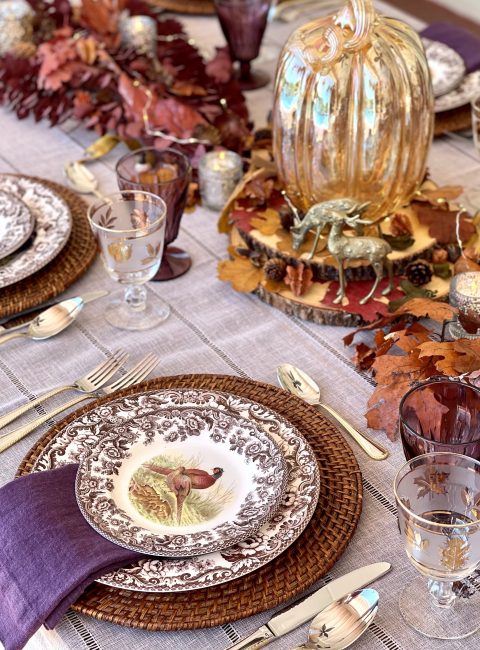Greek Inspired Tablescape – The Tiny Fairy
