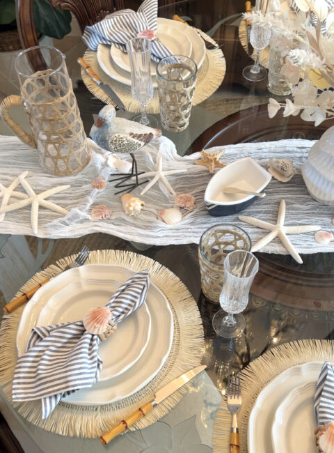 Greek Inspired Tablescape – The Tiny Fairy