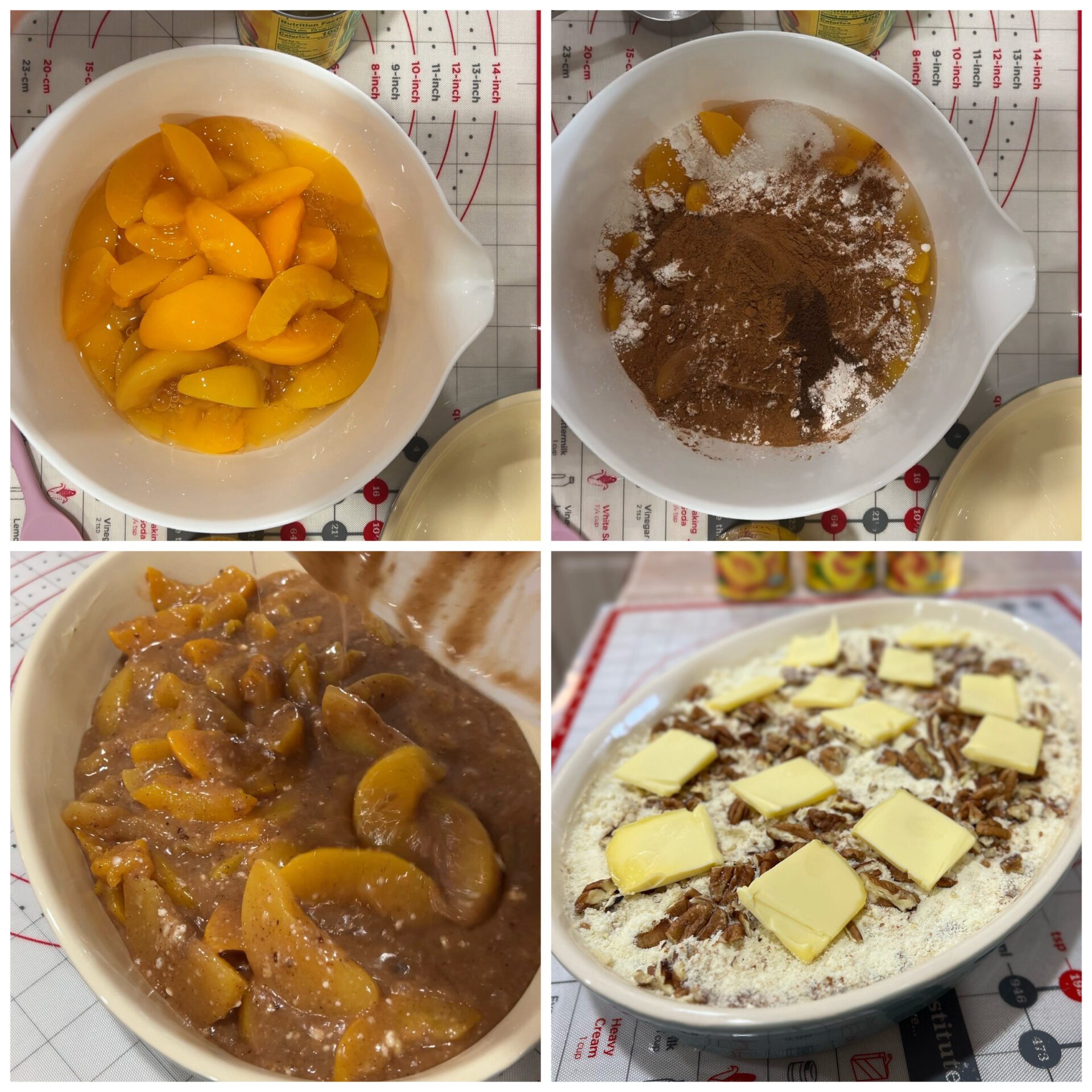 Easy Peach Cobbler (Dump Bake) The Tiny Fairy